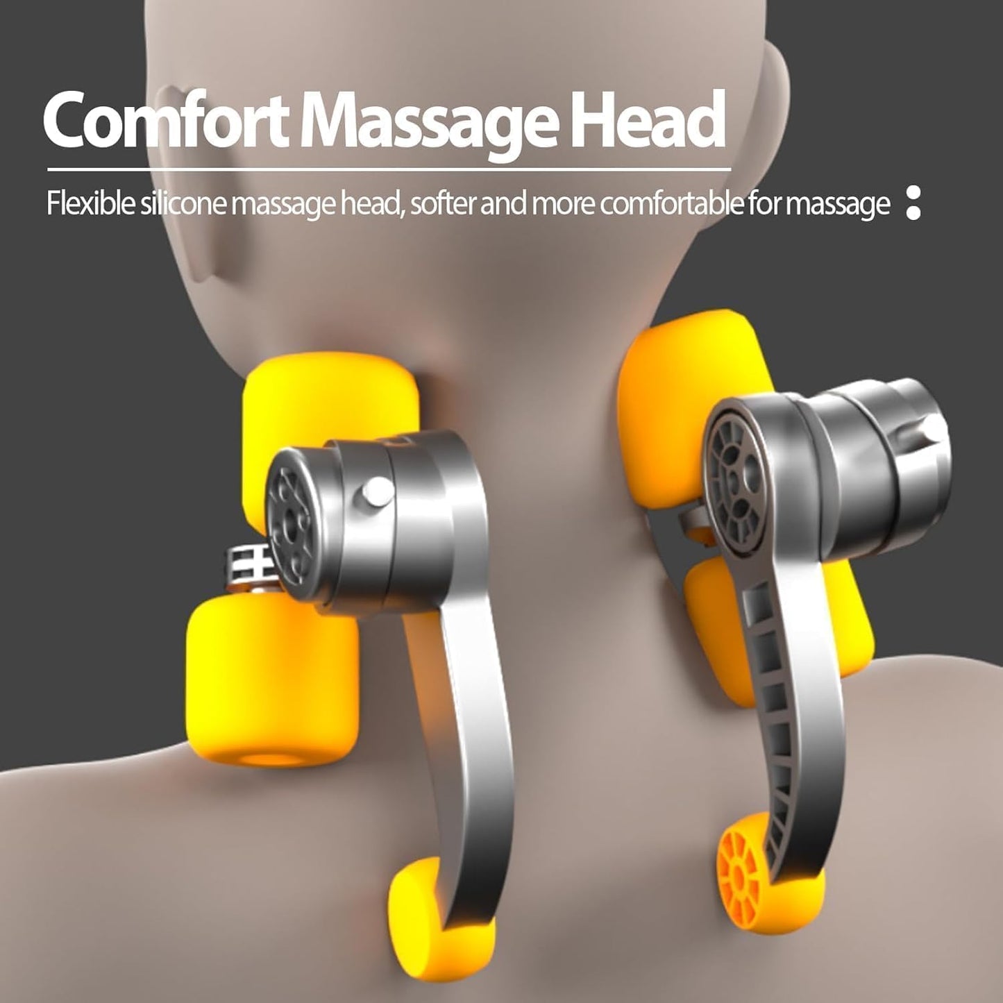Neck and Back Massager for Cervical Pain Relief with Heating, Body Massager for Body Aches and Pains Relief, Electric 5D Cervical Massage Machine for Deep Tissue Neck, Back, Shoulders, Waist and Legs