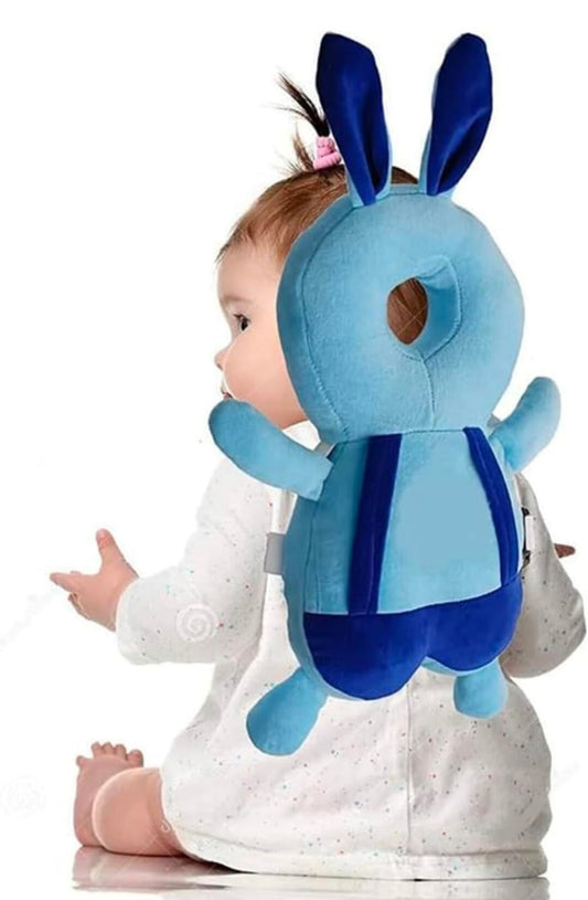HUG PUPPY Baby Head Protector Cushion Plush Soft Toy Early Learning Toy Fall Protection Helmet Baby Head Protector Child Adjustable Shoulder Strap (Bag-Support-UNICORNE)